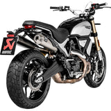 Akrapovic Slip-On Line Muffler - S-D11SO4-HBFGT Ducati Scrambler 1100 2018-2020