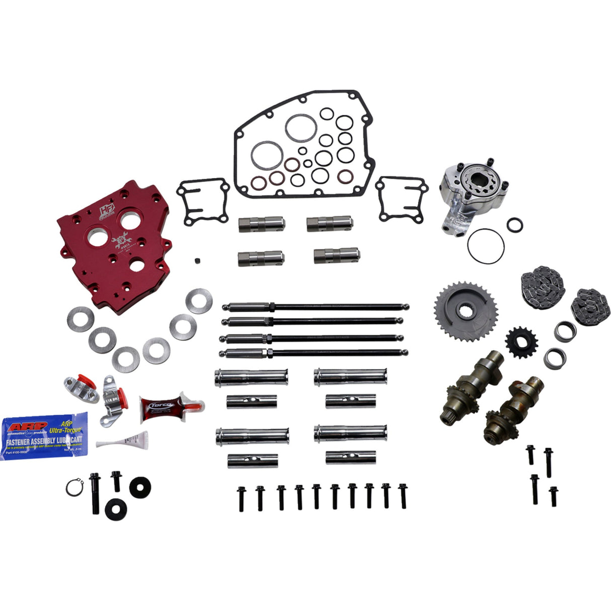 FEULING OIL PUMP CORP. 0925-1293 7224 HP+® Chain Drive Conversion Kit with Hydraulic Tensioners - Camchest Kit - HP+® Chain Drive Conversion - 543 Series - Twin Cam