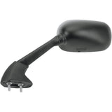 EMGO 0640-0176 20-80532 OEM-Style Replacement Mirror Mirror - Side View - Rectangle - Black - Left
