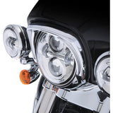 CIRO 2001-1319 45200 Fang® Headlight Bezels - Chrome