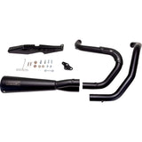 Vance & Hines 2-Into-1 Upsweep PCX™ Exhaust System Stainless Steel Black - 47328 For Harley Sportster 2014-2022