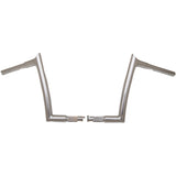 FAT Baggers INC. 1-1/4" EZ Install Pointed Top Handlebar 10" Chrome - 907010 For Harley Touring / Softail / Road King / Road Glide 1994-2023