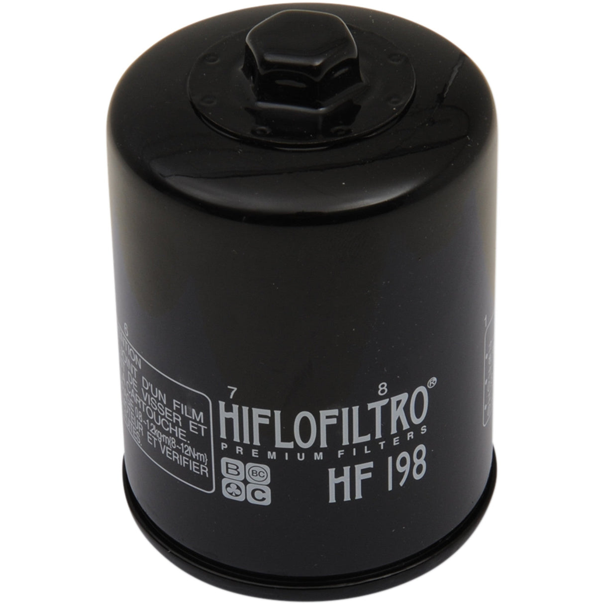 Hiflofiltro Oil Filter — Spin-On Indian Polaris Victory - HF198 For Victory Motorcycles 2003-2017 | Indian FTR 2022-2024