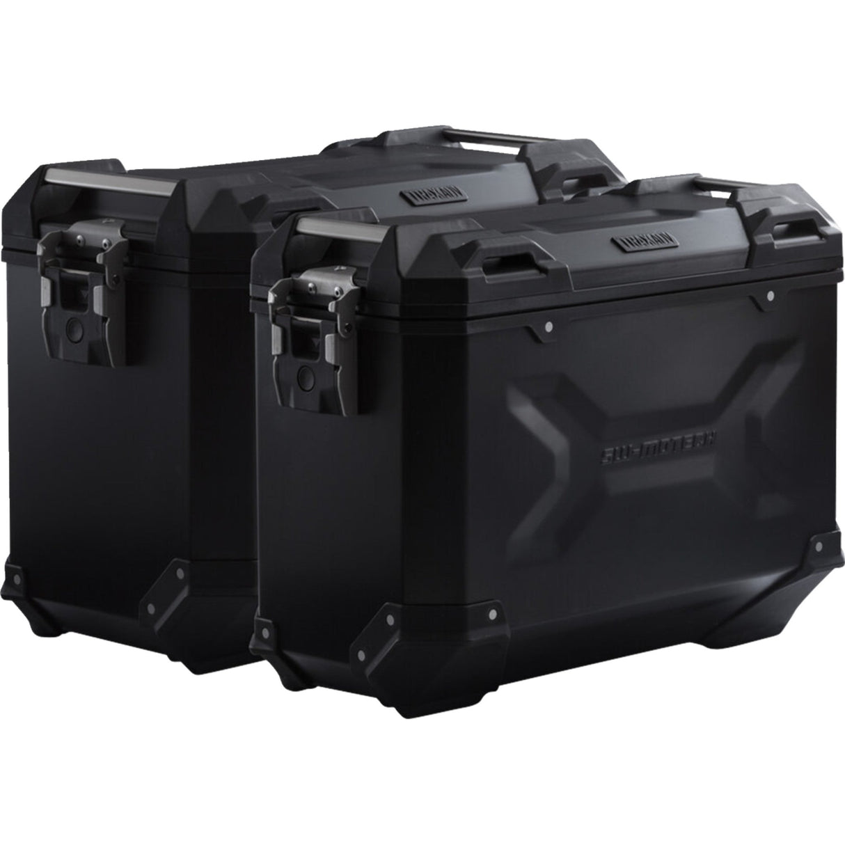 SW-MOTECH 3580-0371 KFT.11.748.70001/B TRAX ADV Aluminum Case System black - triumph tiger 800 '10-'19