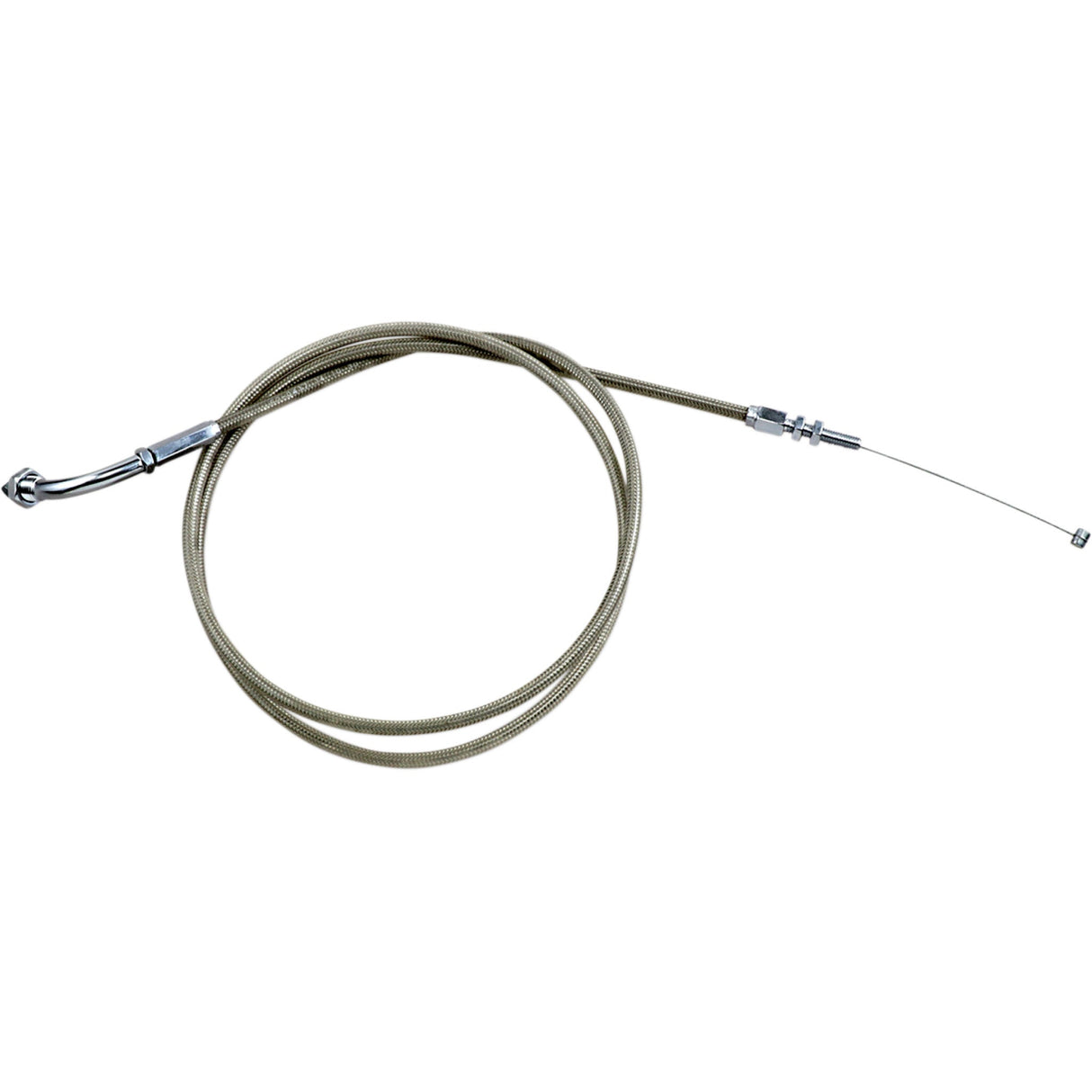 MOTION PRO 0650-0802 62-0417 Armor Coat Stainless Steel Throttle/Idle Cable for Cruisers pull - vtx18