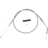 DRAG SPECIALTIES Stainless Braided Throttle Cable