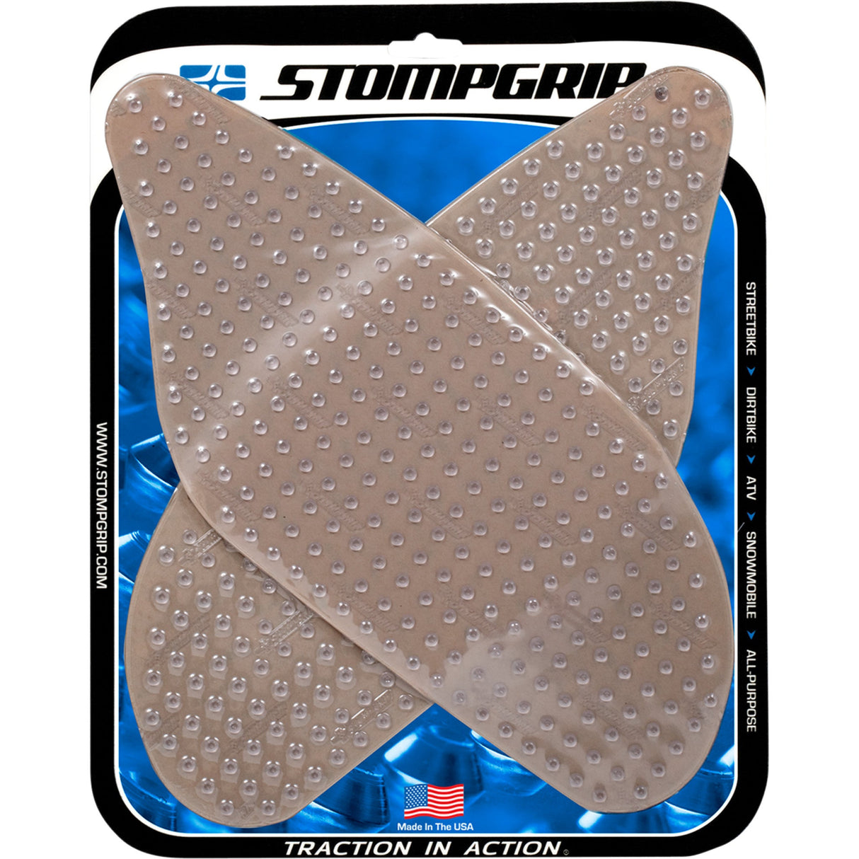 Stompgrip Sticker Kit - 55-10-0048C Suzuki 600 / 750 2004-2005