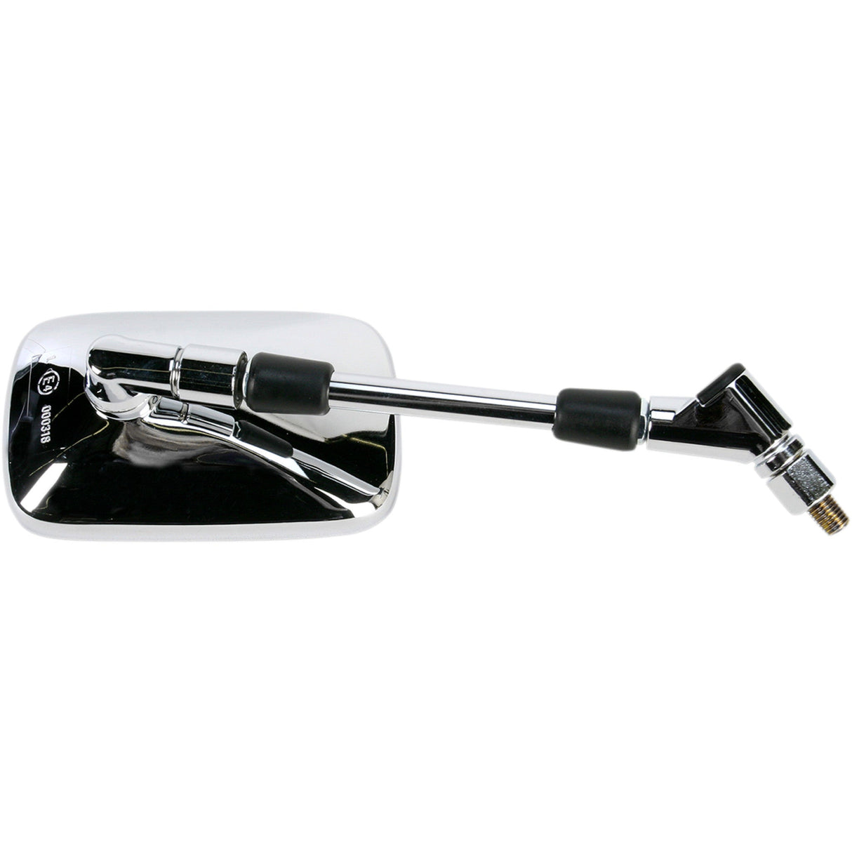 EMGO 0640-0699 20-55211 OEM-Style Replacement Mirror Mirror - Side View - Rectangle - Chrome - Right