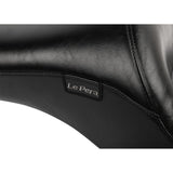 LePera Maverick Seat Without Backrest Smooth Black - LV-957S For Harley Touring 2023-2026