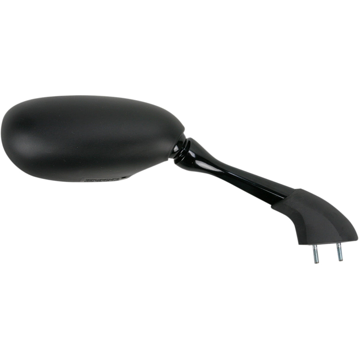 EMGO 0640-0057 20-80511 OEM-Style Replacement Mirror Mirror - Side View - Rectangle - Black - Right