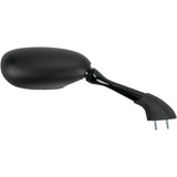 EMGO 0640-0057 20-80511 OEM-Style Replacement Mirror Mirror - Side View - Rectangle - Black - Right