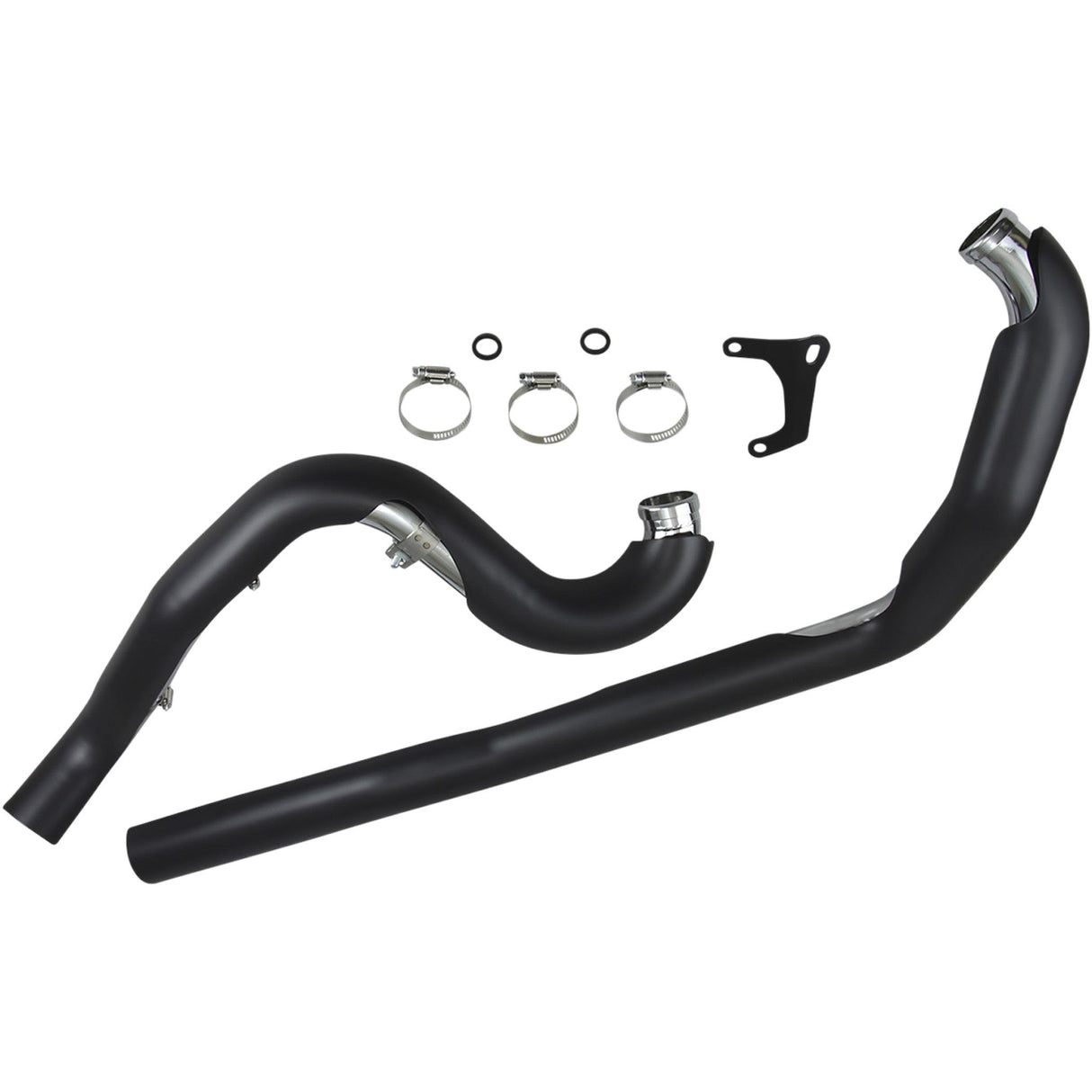 Cobra True Dual 2-Into-2 Header System - 6250RB For Harley Touring 1995-2006