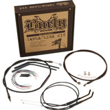 Burly Brand Complete Cable Kit - B30-1146 For Harley Dyna 2006-2017