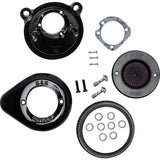 S&S Cycle Air Stinger Stealth Air Cleaner Kit Black - 170-0726A For Harley Sportster 2007-2022
