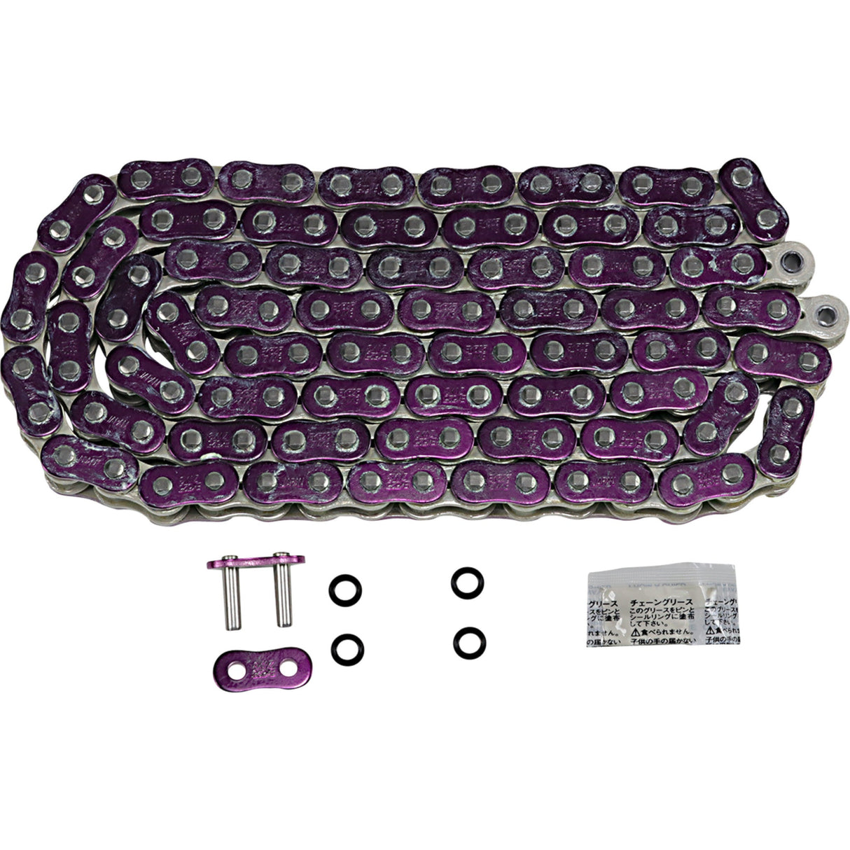 EK 1223-1492 525ZVX3-120AP 525 ZVX3 Extreme Sportbike Series Chain 525 ZVX3 - Sportbike Chain - 120 Links - Purple