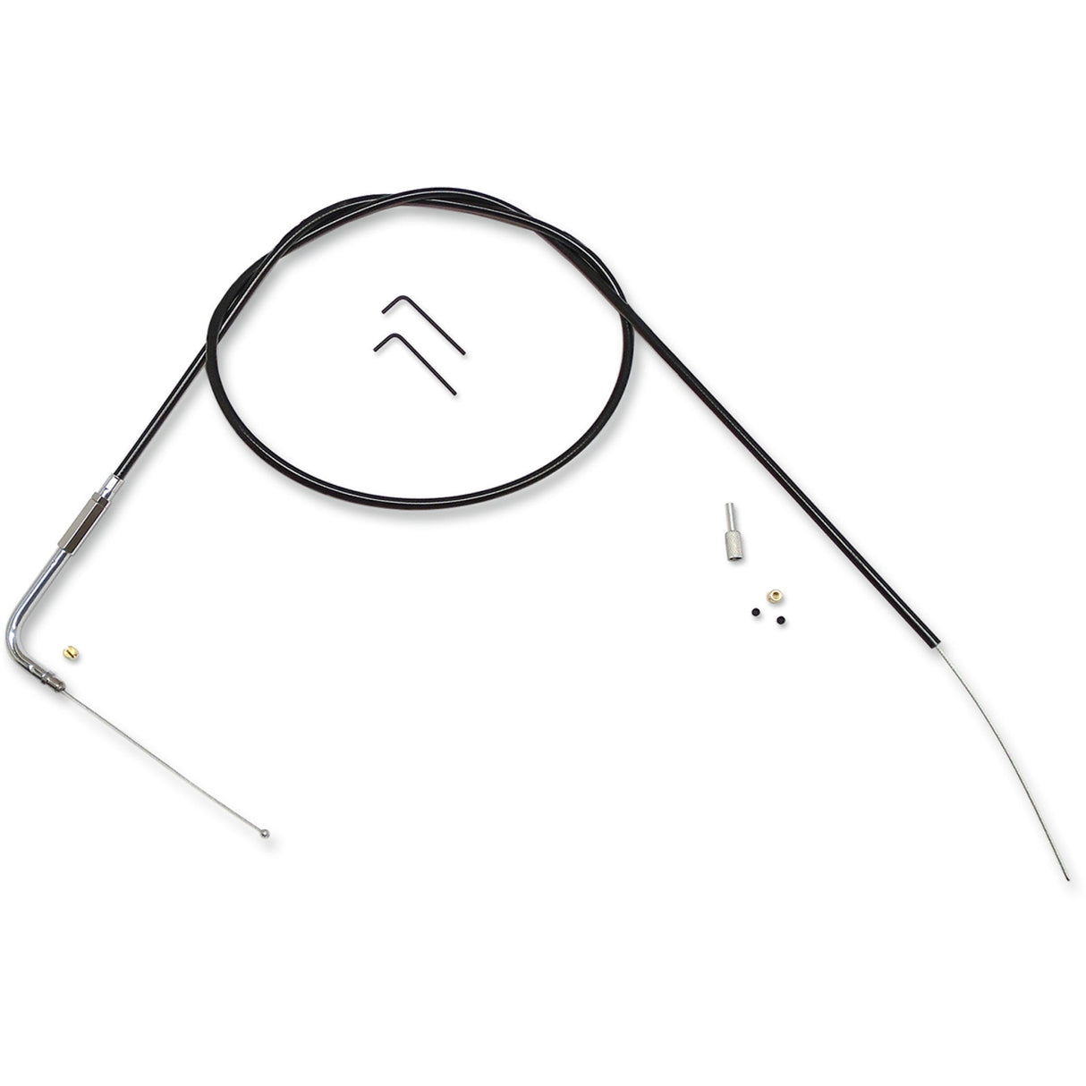 Magnum Shielding BYO™ Build Your Own™ Control Cable Kit Throttle Idle Black - 493629 For Harley Motorcycles 1996-2021