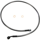 MAGNUM SHIELDING 1741-4077 AS47134 Alternate Length Designer Series ABS-Specific Front Brake Line Kit - 10 mm-35° - 34" - Black Pearl