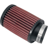 K & N RU-171 RU-1710 Universal Clamp-On Air Filter Universal Air Filter - Angled 20°