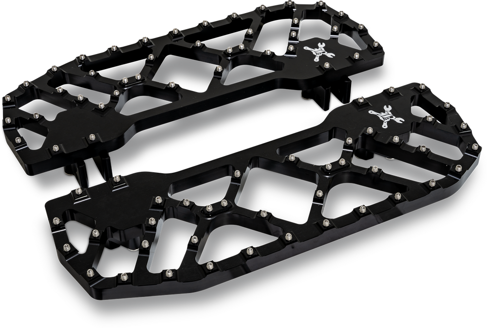 Burly Brand 750-05903 B13-1053B MX-EVOLUTION FLOORBOARDS FLH/FLT