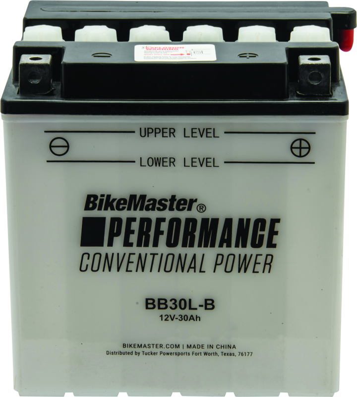 BikeMaster Battery BB30L-B - 781111 For Harley Touring 1997-2024 | Arctic Cat Wildcat / Prowler 2012-2017 | CFMOTO CFORCE 2025