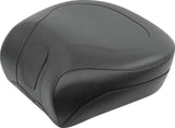 Mustang Motorcycle Mustang Standard Rear Tire Wide Touring Recessed Passenger Seat Black - 79488 For Harley Softail 2000-2015