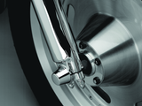 Kuryakyn Front Axle Nut Caps Chrome - 1201 For Harley 1980-2007