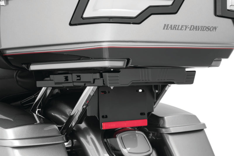 Kuryakyn 8789 Quick Adjust Tour-pak Relocator 14-Up Touring Black
