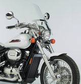 National Cycle NC125A 83-22 Harley XL/FXR/D/17-25 Hon/07+ Kaw Dakota 3 W/low Turn Signals Windshield-clr