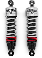 Burly Brand B28-1204 FLH Slammer Shocks - Chrome