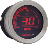 Koso North America Digital Gauge Cluster Silver Bezel Flht AND Fltr - BA050901 For Harley Touring 2004-2013