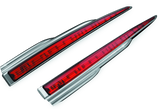 Kuryakyn Rear Light Bars For Trikes Chrome - 6976 For Harley Touring 2009-2013