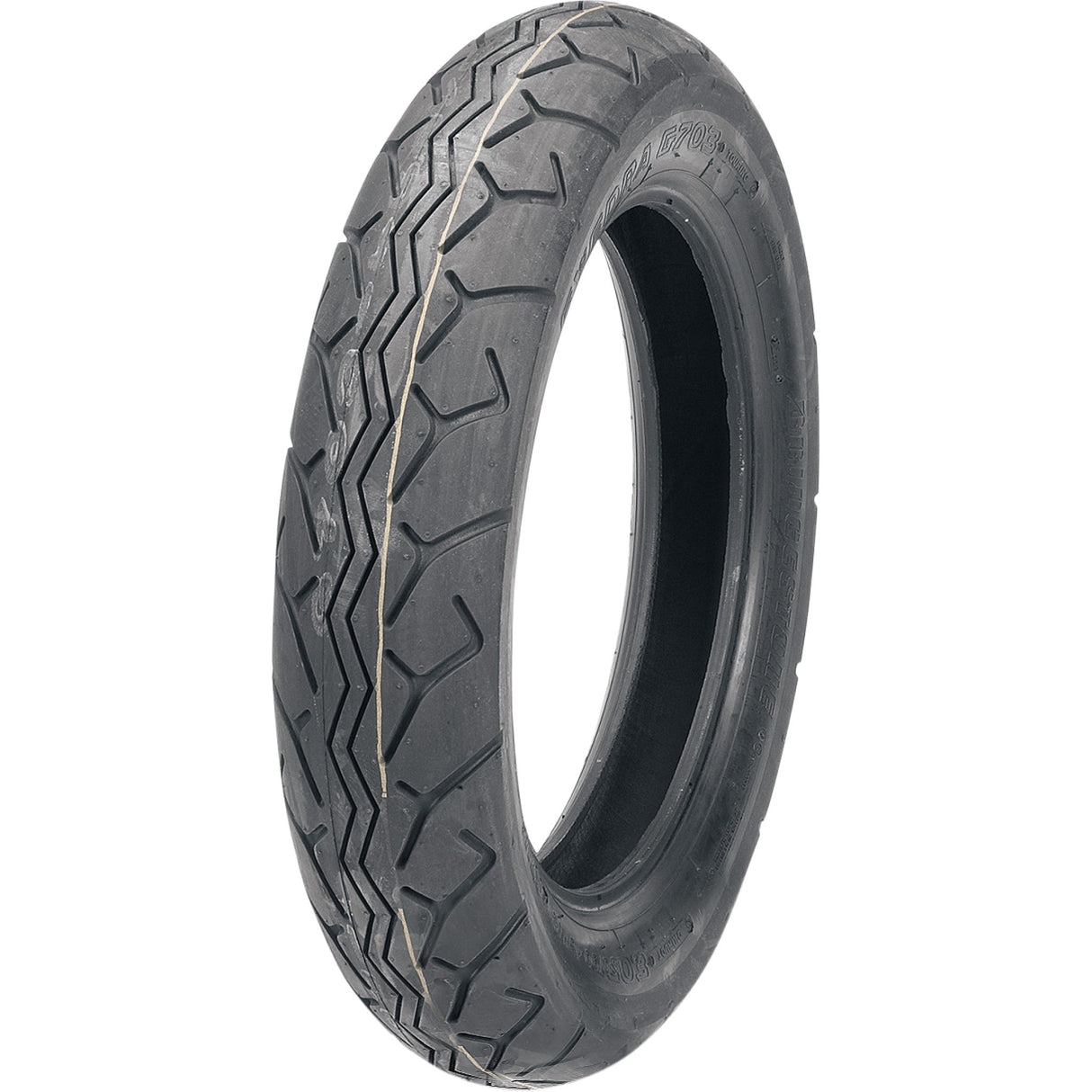 BRIDGESTONE BR-0745 76260 Exedra G703 Tire Tire - Exedra G703-F - Front - 130/90-16 - 67H