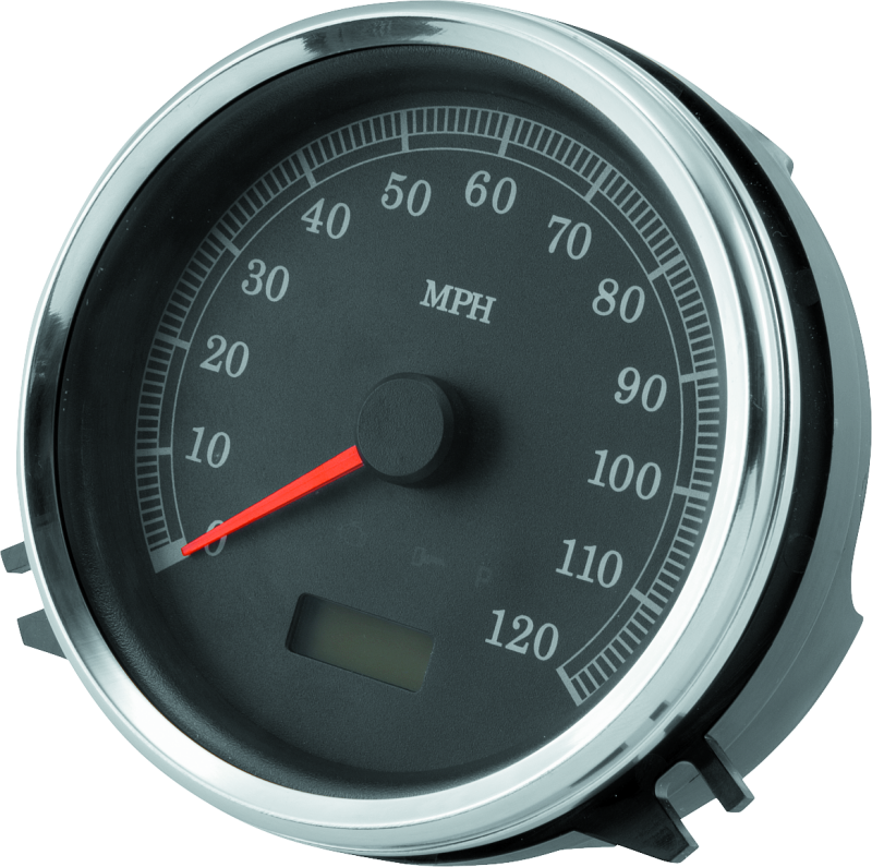 Biker's Choice Bikers Choice Replacement Speedometer 5 Inch Electronic Black Face - 490474 For Harley Softail 1999-2003