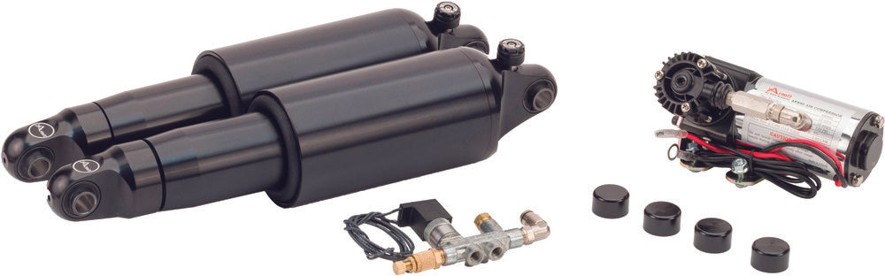 Arnott 850-01033 MC-2904 AIR SHOCKS FOX SERIES BLK 09-UP FLH/FLT W/REBOUND