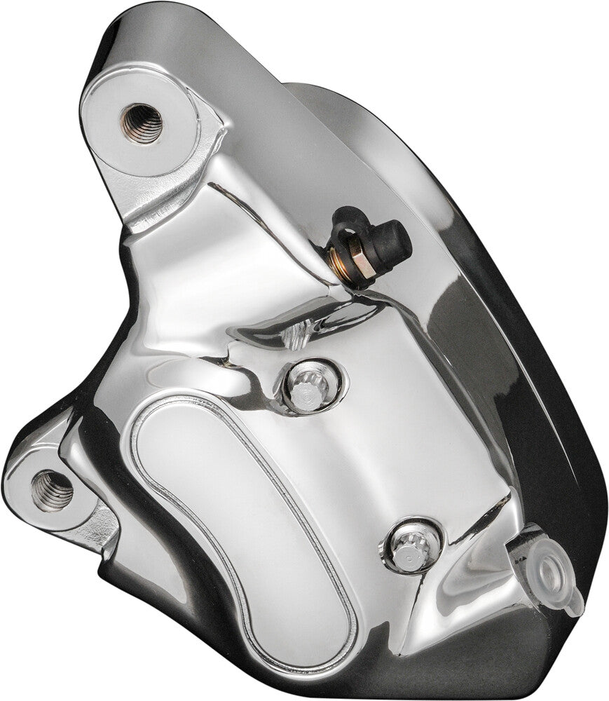 Harddrive Brake Caliper Frnt Left Chrome Repl OE#44046-84C With TC Style - 46467 For Harley Motorcycles 1984-1999