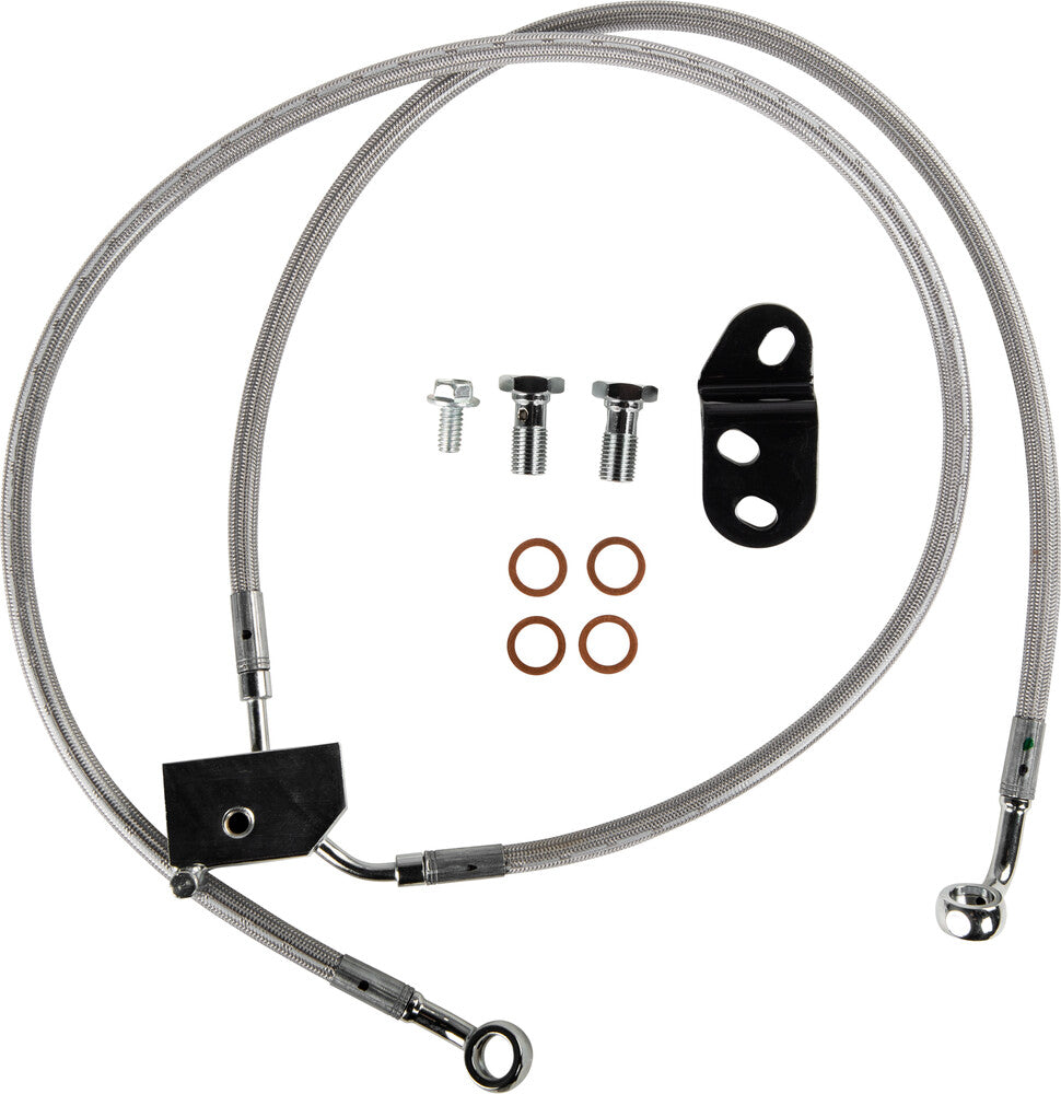 Goodridge Econoline Flst Fxst Rear Kit Flstc F N S Fxst S B - HD8263-A For Harley Softail 2000-2008