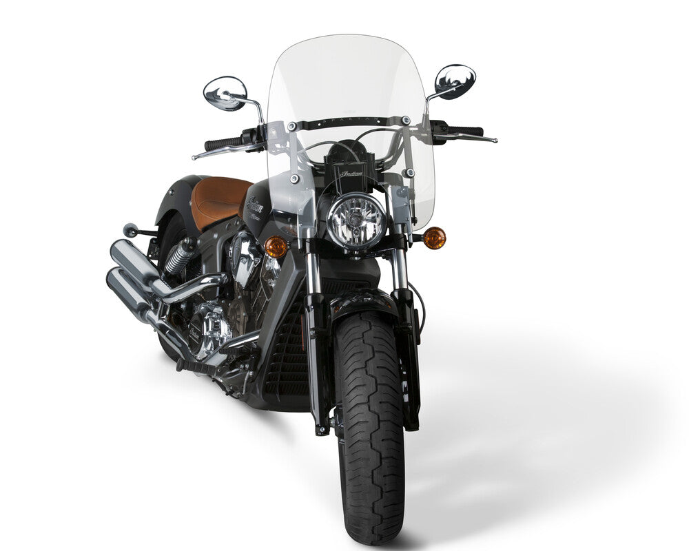 National Cycle Spartan Windshield Clear Quick Release 16.25" - N21303 For Indian Scout 2015-2024