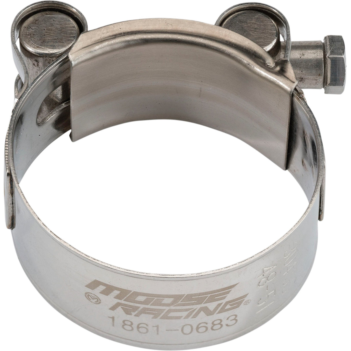 MOOSE OFFROAD 1861-0683 212-2763 Stainless Steel Exhaust Clamp Exhaust Clamp - 1.94"