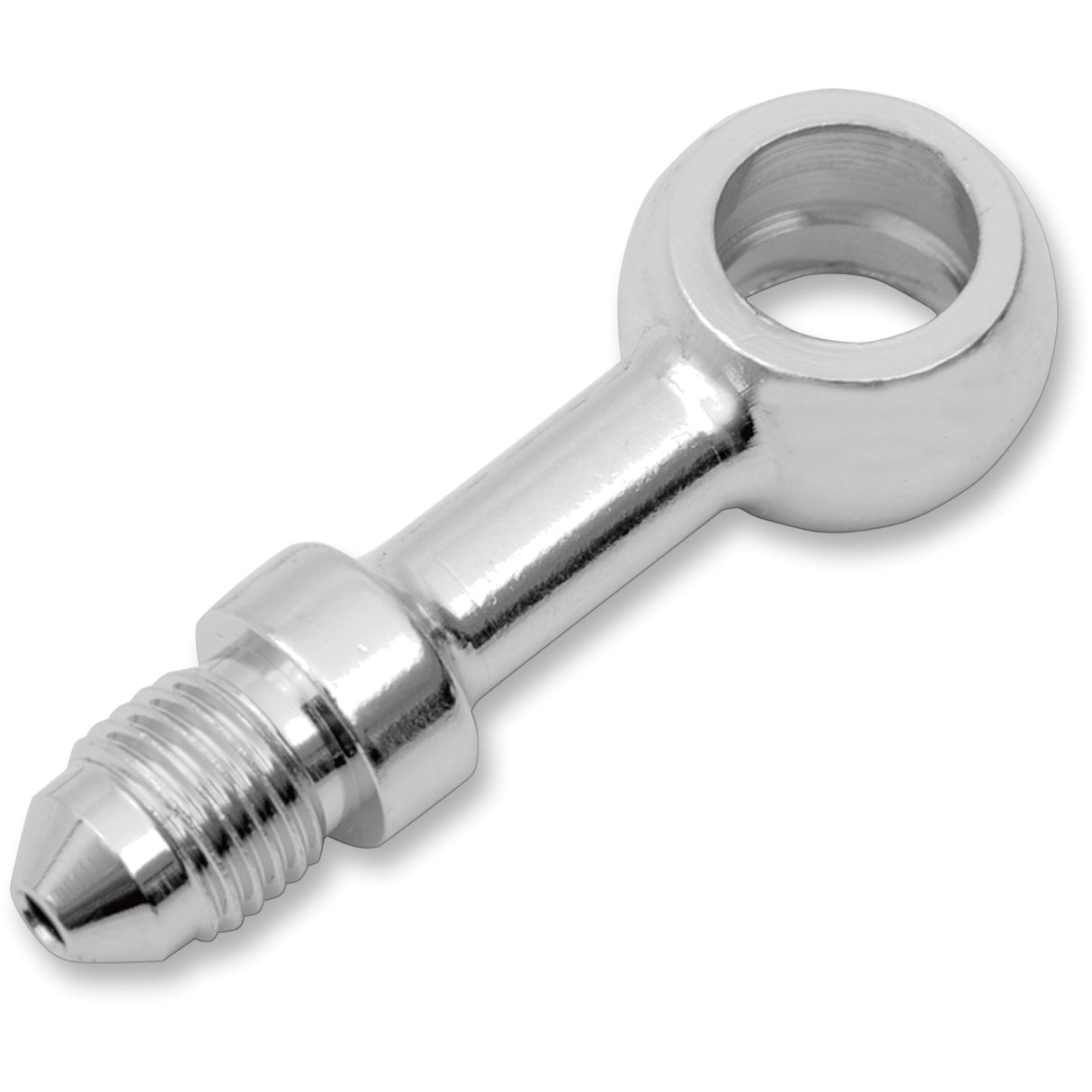 DRAG SPECIALTIES DS098147 Chrome Steel Banjo Fitting Banjo Fitting - 3/8" - Straight