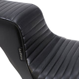 LePera Cherokee Seat Pleated Black FX - LY-020PT For Harley Softail 2018-2024
