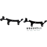 COBRA 1501-0726 502-2100B Docking Kit for Detachable Backrest — Sissy Bar Backrest Mount - Black - Chieftain