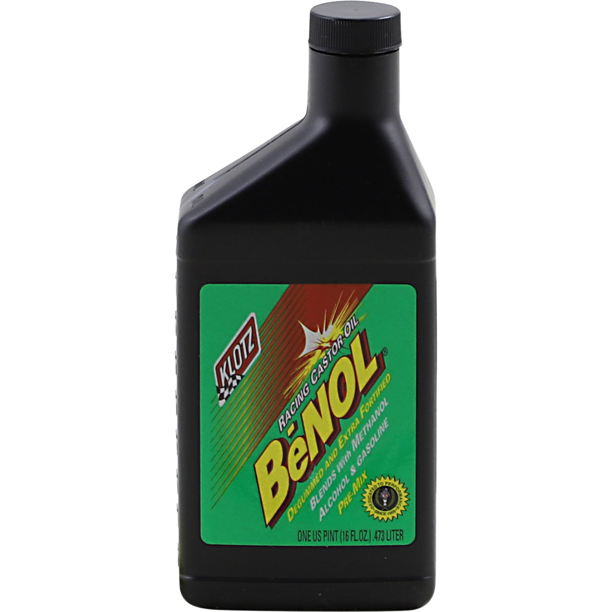 KLOTZ OIL BC-175 BC-175 BeNOL® Racing 2-Stroke Pre-Mix Castor Oil 16 u.s fl oz.