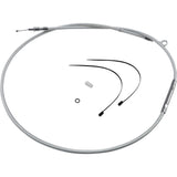 Magnum Shielding High-Efficiency Braided Sterling Chromite II® Clutch Cable /16" - 32136HE For Harley Motorcycles 1987-2006