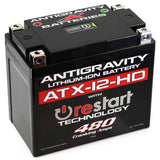 Antigravity Batteries YTX12 High Power Lithium Battery W Re-Start - AG-ATX12-HD-RS For BMW Motorcycles 1988-2019 | Suzuki Motorcycles 1986-2020