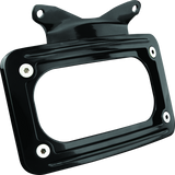 Kuryakyn 3147 Curved License Plate Mount Black