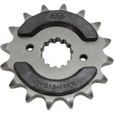 JT Sprockets Front Sprocket With Noise Dampener 16 Tooth - JTF513.16RB For Suzuki Motorcycles 1977-2008 | Kawasaki Motorcycles 1986-2003