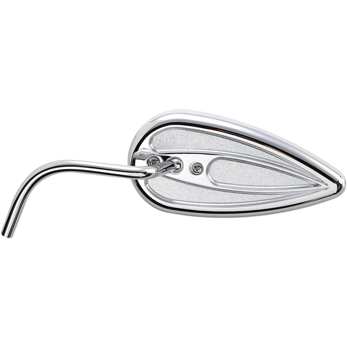 ARLEN NESS 1901-2241 13-035 Teardrop Mirror with Steel Stem Mirror - Side View - Teardrop - Chrome - Left