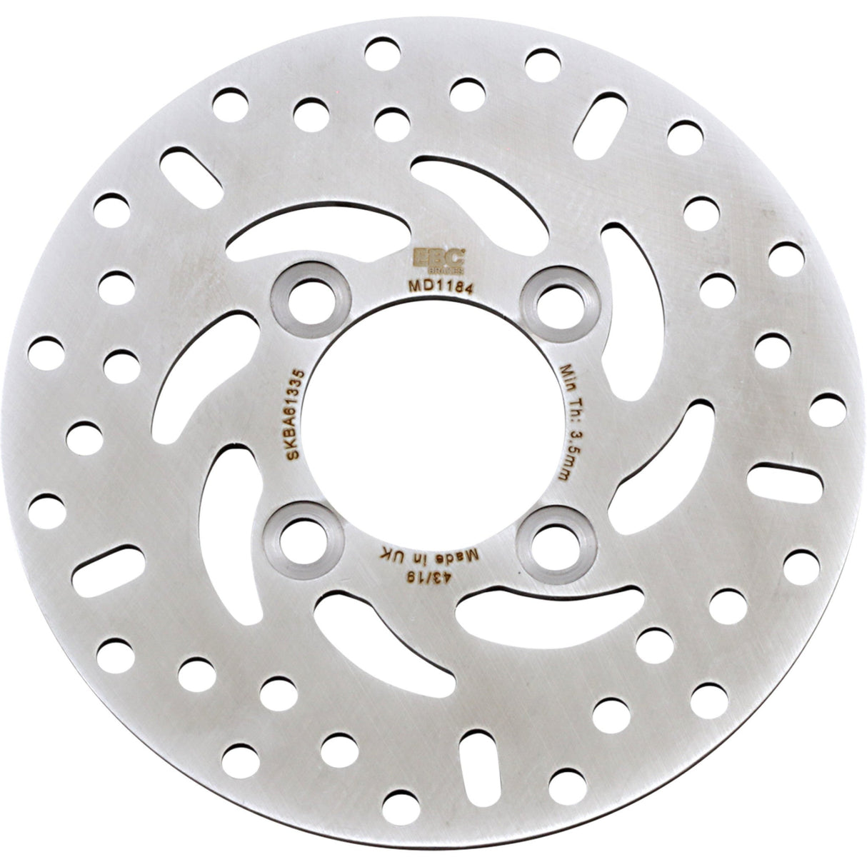 EBC 1710-2276 MD1184 MD Series Pro-Lite Brake Rotor Brake Rotor - Honda
