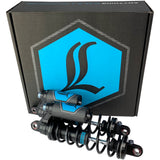 LEGEND SUSPENSION 1310-1894 Legend REVO ARC Piggyback Coil Suspension for XL Models - REVO ARC Piggyback Shocks - Black - 13" - '04+ Sportster