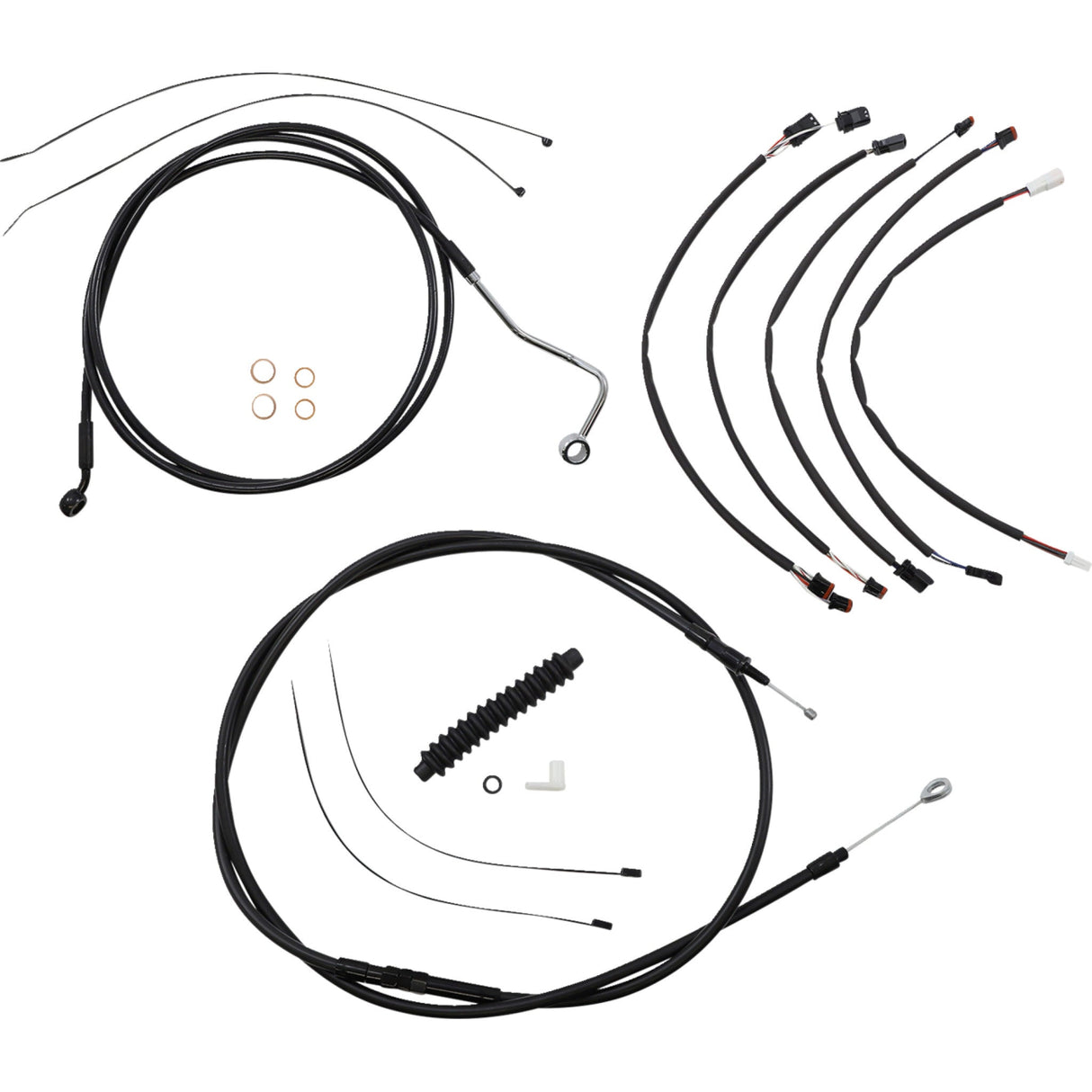 MAGNUM SHIELDING 0662-0997 4861022 XR Handlebar Installation Kit - Black